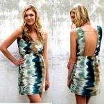 LOGAN DRESS
Style #1130
100% Silk
Size:  XS-L
*Riverside Print - Shell - Offshore Print
